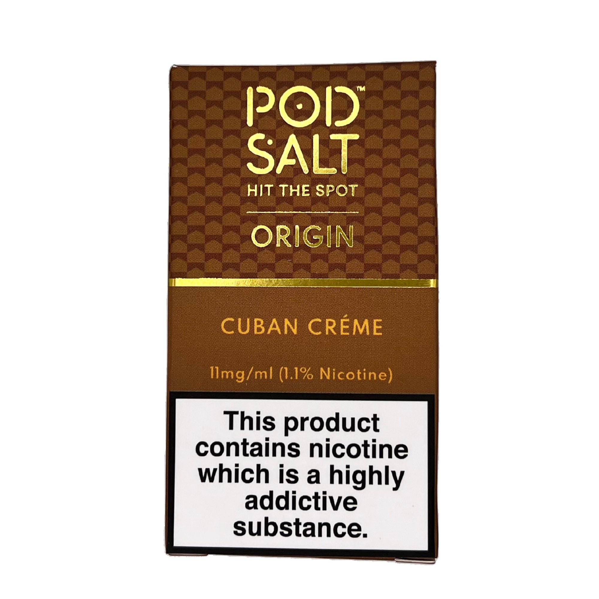 Cuban Creme | Pod Salt Origin 10ml Pod Salt 3.99