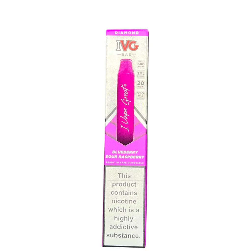 IVG Bar 600 Puff 2% | Disposable IVG 5.99