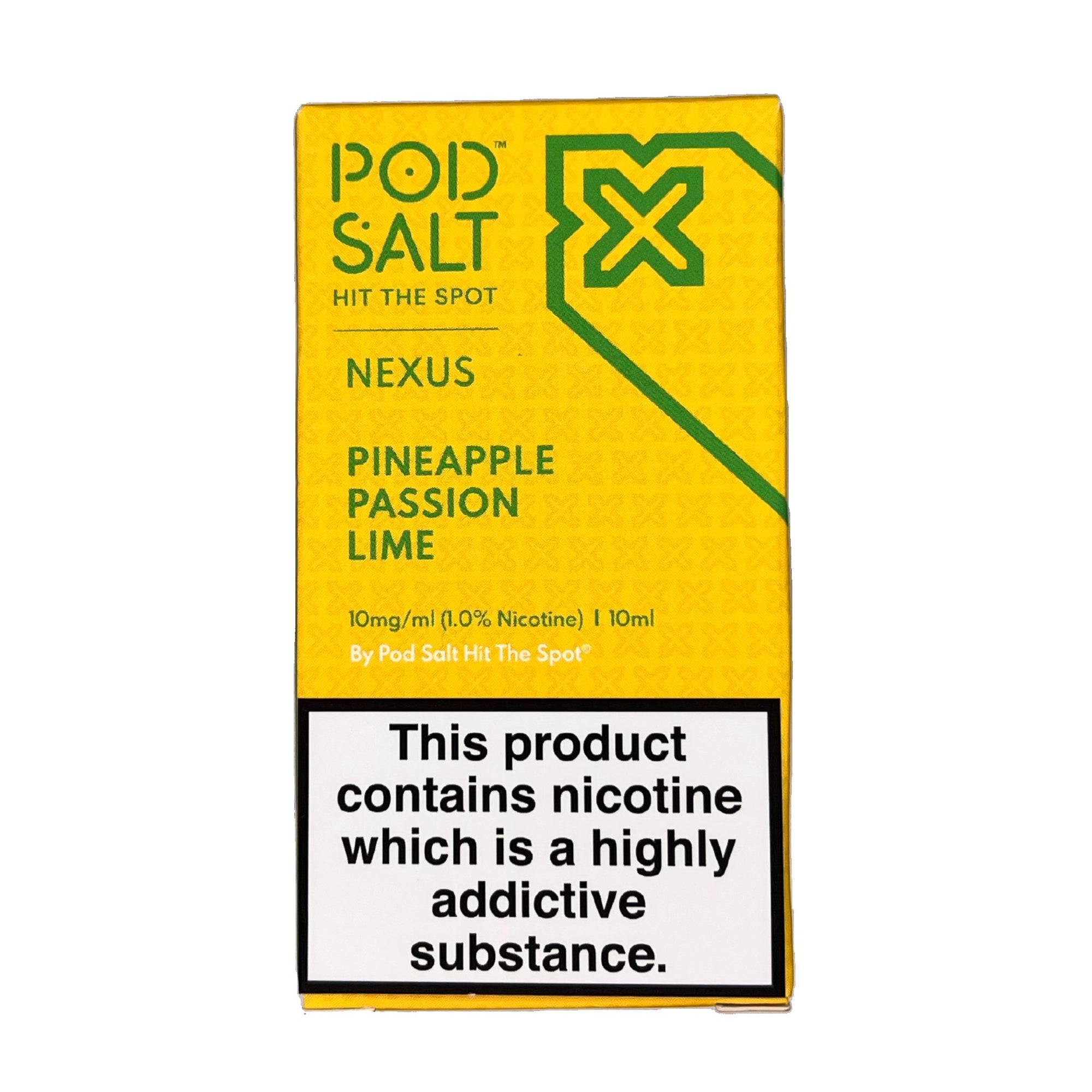Pineapple Passion Lime | Pod Salt Nexus 10ml Pod Salt 3.99